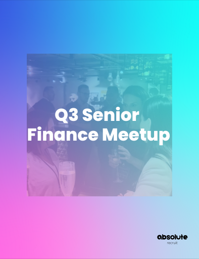 Senior Finance Meet Up – September